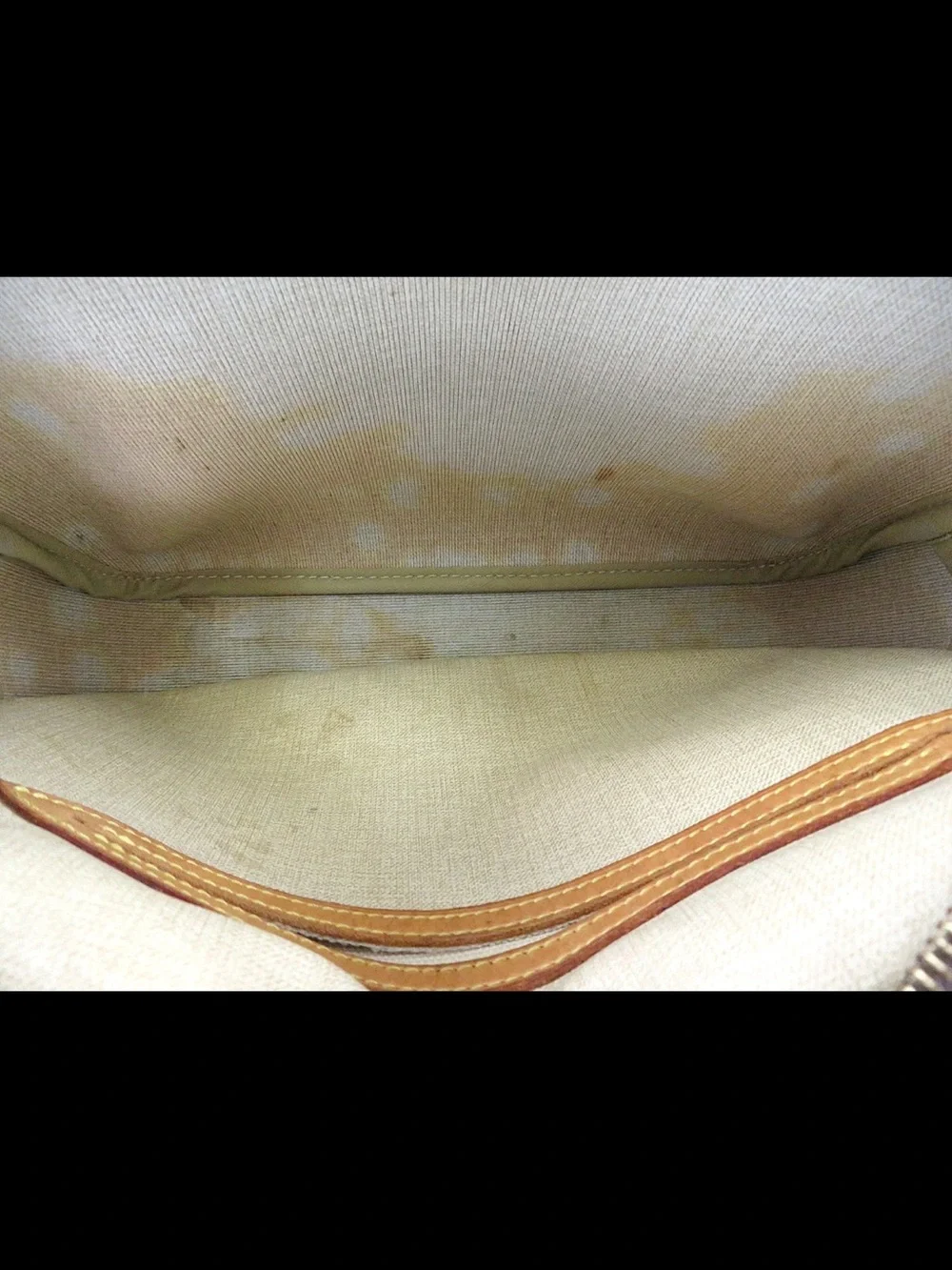 Louis Vuitton Monogram Canvas Messenger Bag in Brown and Tan